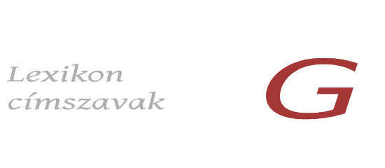 Lexikon címszavak G