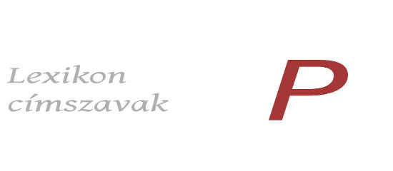 Lexikon címszavak P