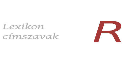 Lexikon címszavak R