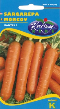 Sárgarépa Nantes 2 vetőmag